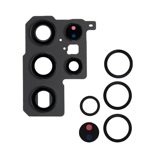 Camera Lens+Frame Samsung Galaxy S22 Ultra/S908 Black Camera Lens+Frame Samsung Galaxy S22 Ultra/S908 Black